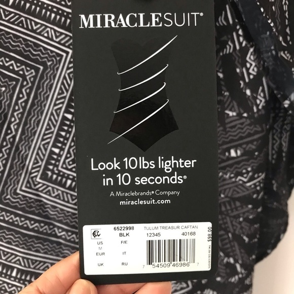 NWT Miraclesuit Tulum Treasure Caftan Tunic. Two sizes available 1S 1 M - Picture 3 of 8